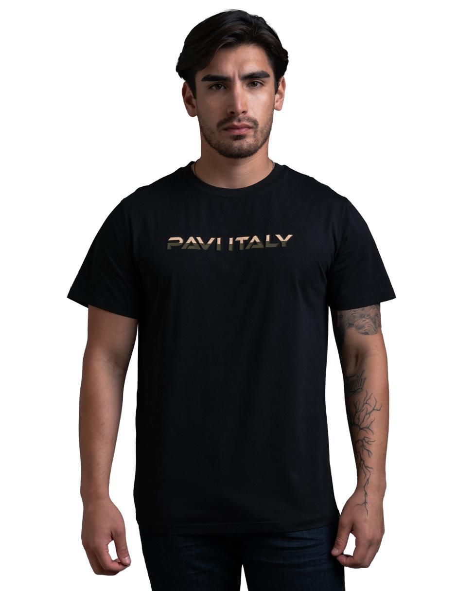 Playera cuello redondo para hombre