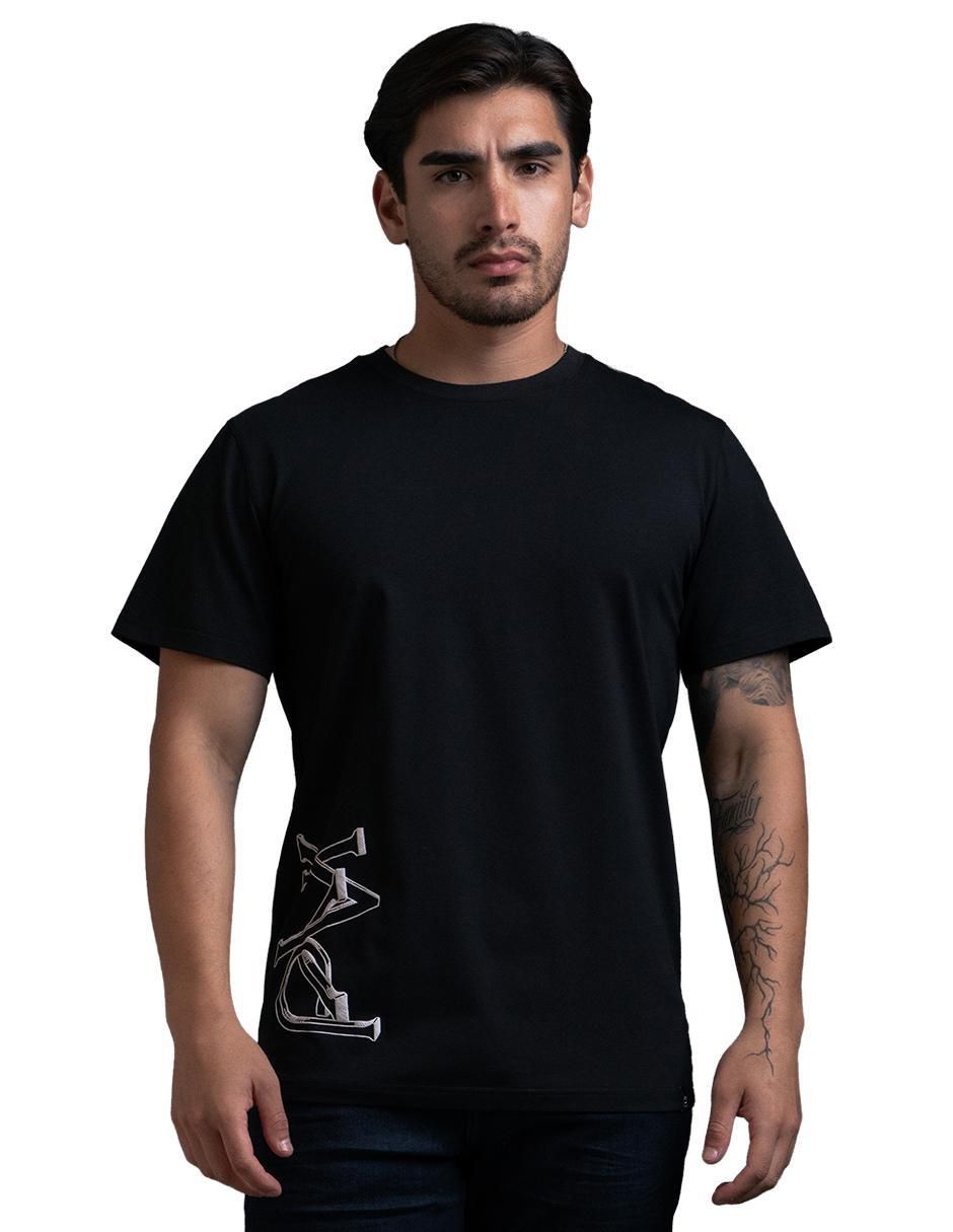 Playera cuello redondo para hombre