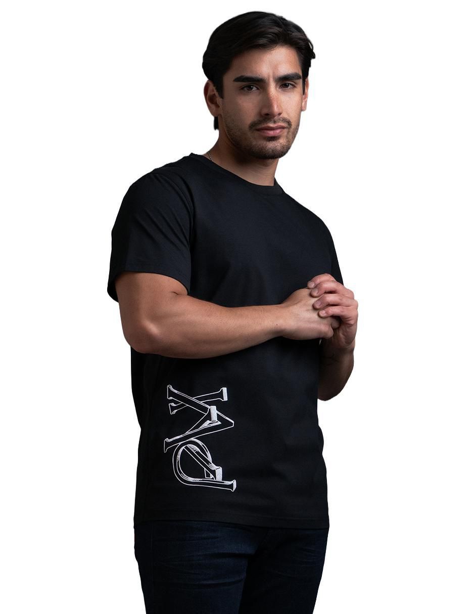 Playera cuello redondo para hombre 3
