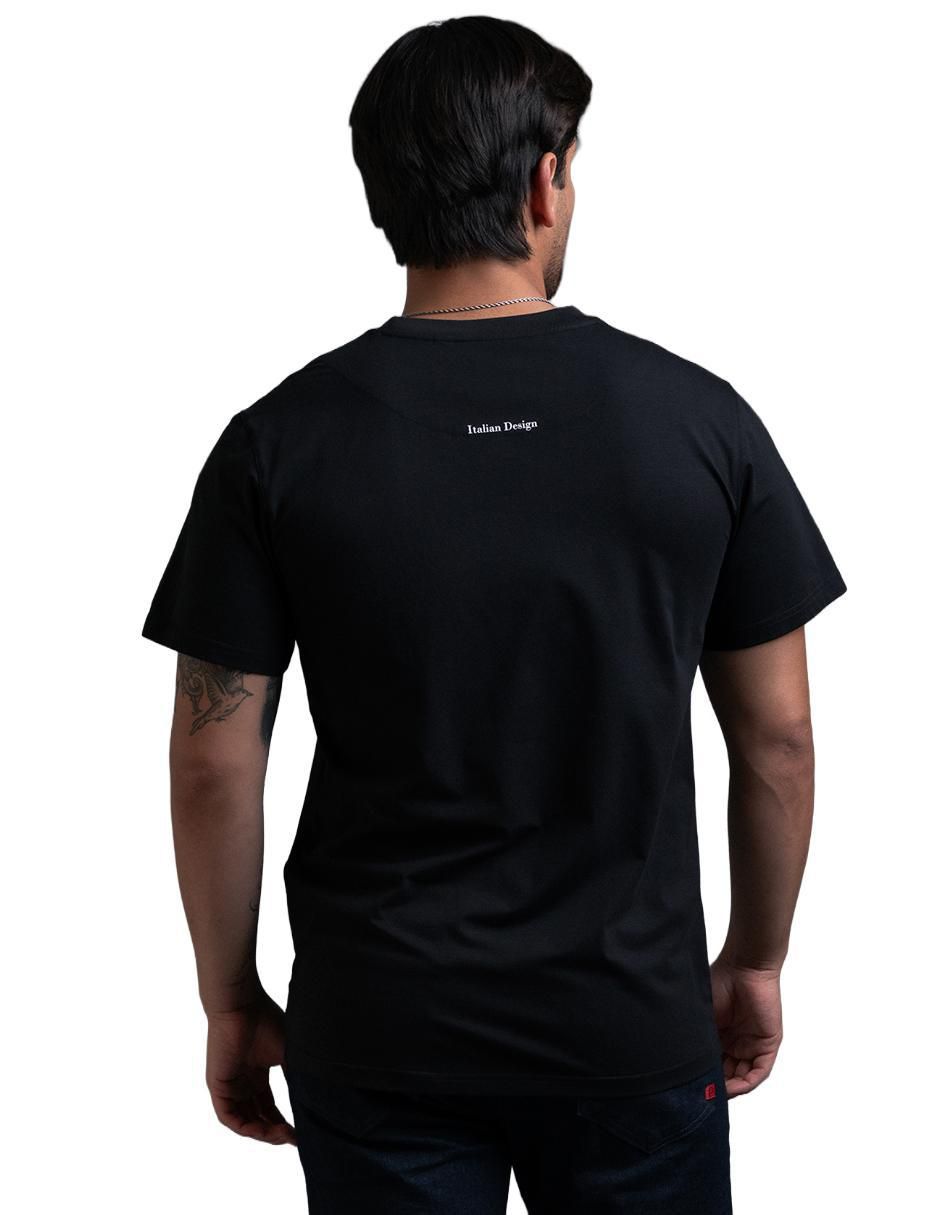 Playera cuello redondo para hombre 4