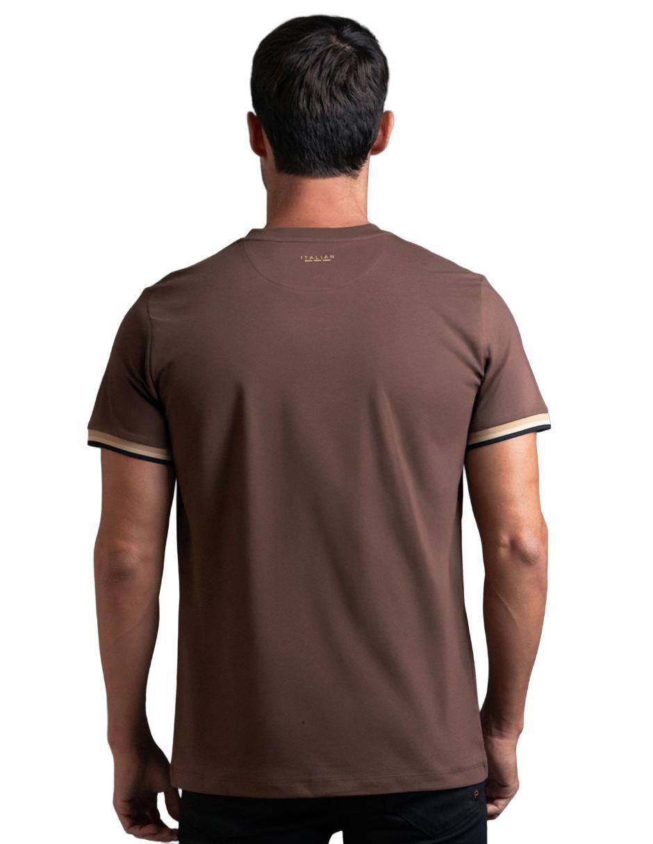 Playera cuello redondo para hombre 4