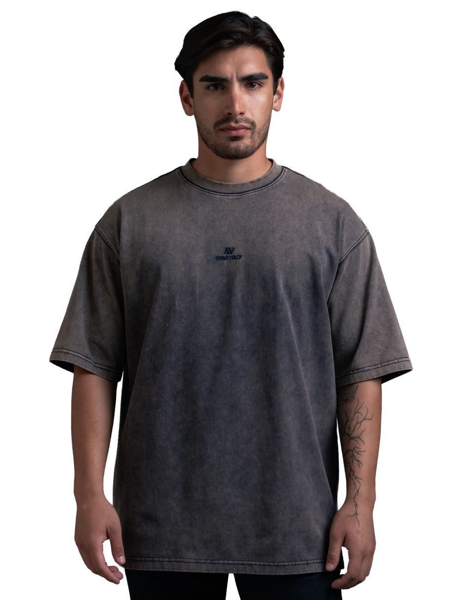 Playera cuello redondo para hombre