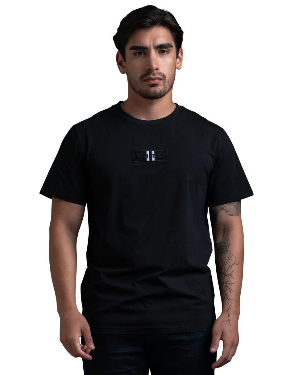 Playera cuello redondo para hombre