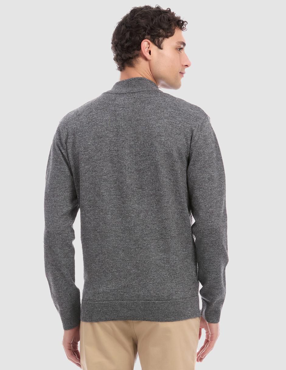 "suéter" vittorio forti "cuello" alto "para hombre"