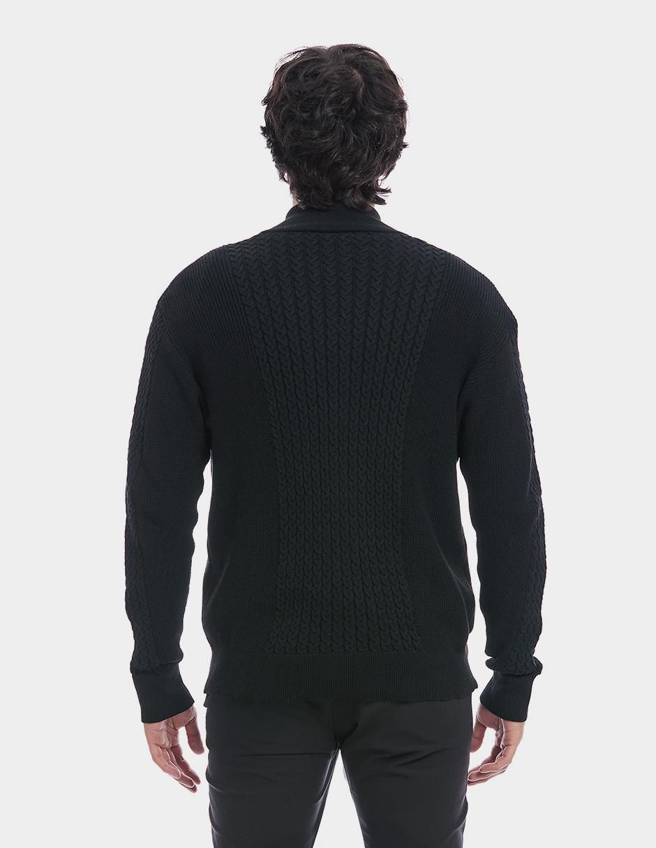 "suéter" vittorio forti "cuello" alto "para hombre"