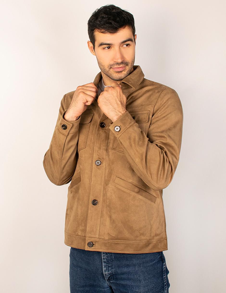 Chamarra casual con bolsillos para hombre 3