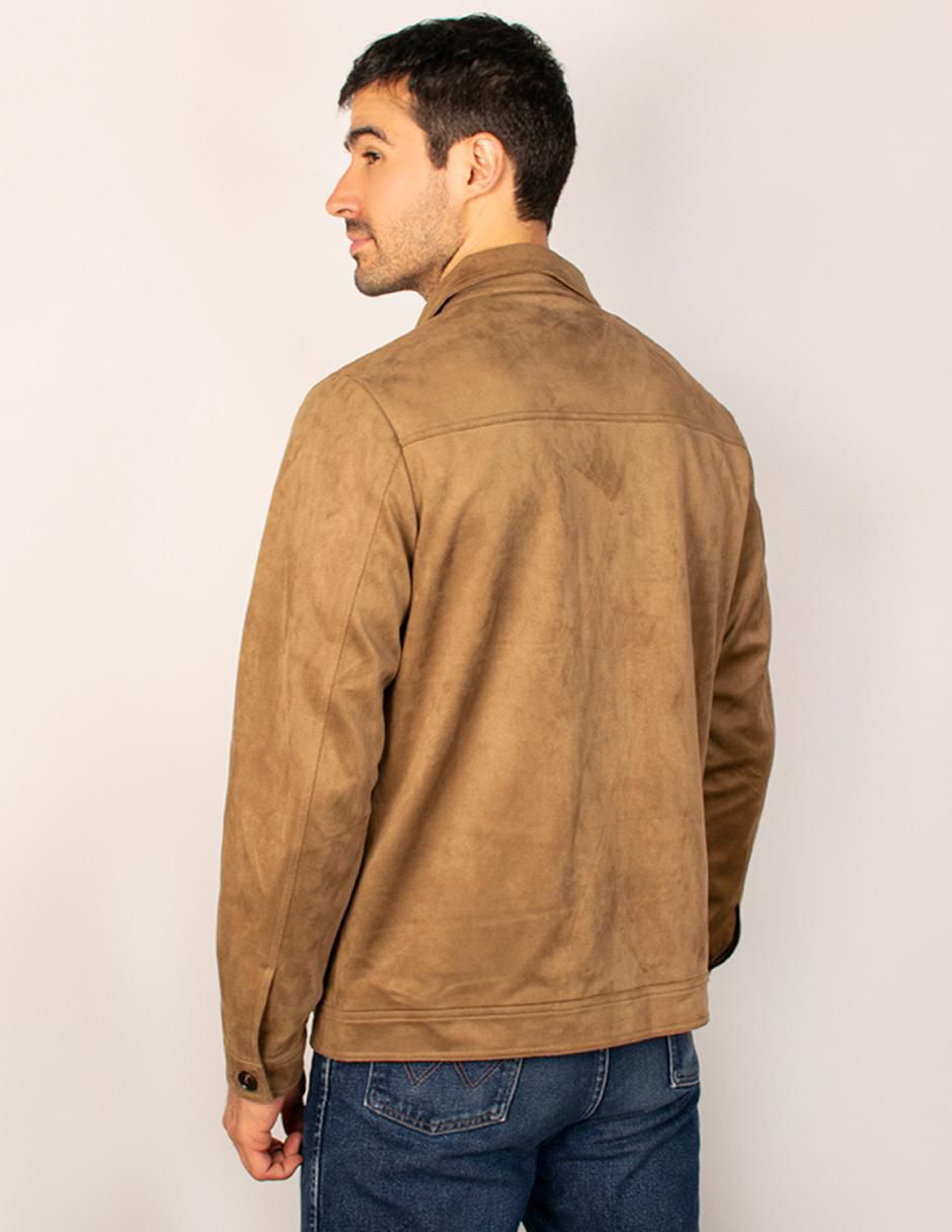 Chamarra casual con bolsillos para hombre 5