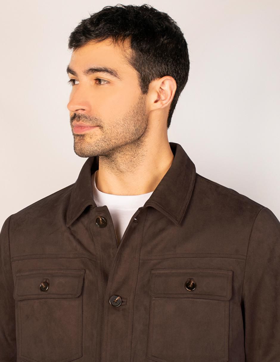 Chamarra casual Greenlander con bolsillos para hombre