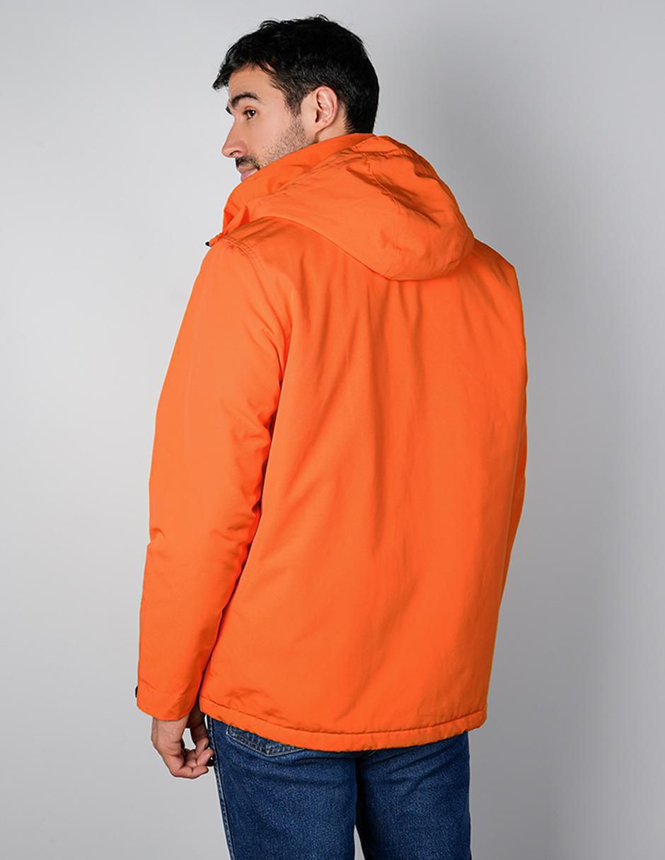 "chamarra" parka greenlander sin familia o colección no "de" poliéster con capucha "para hombre"