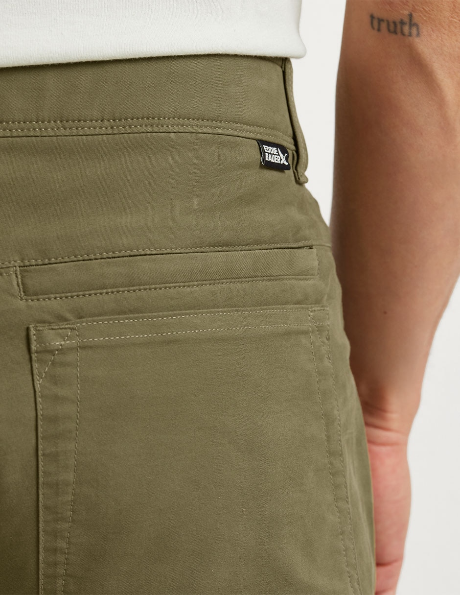 Pantalón business casual slim de algodón para hombre 4