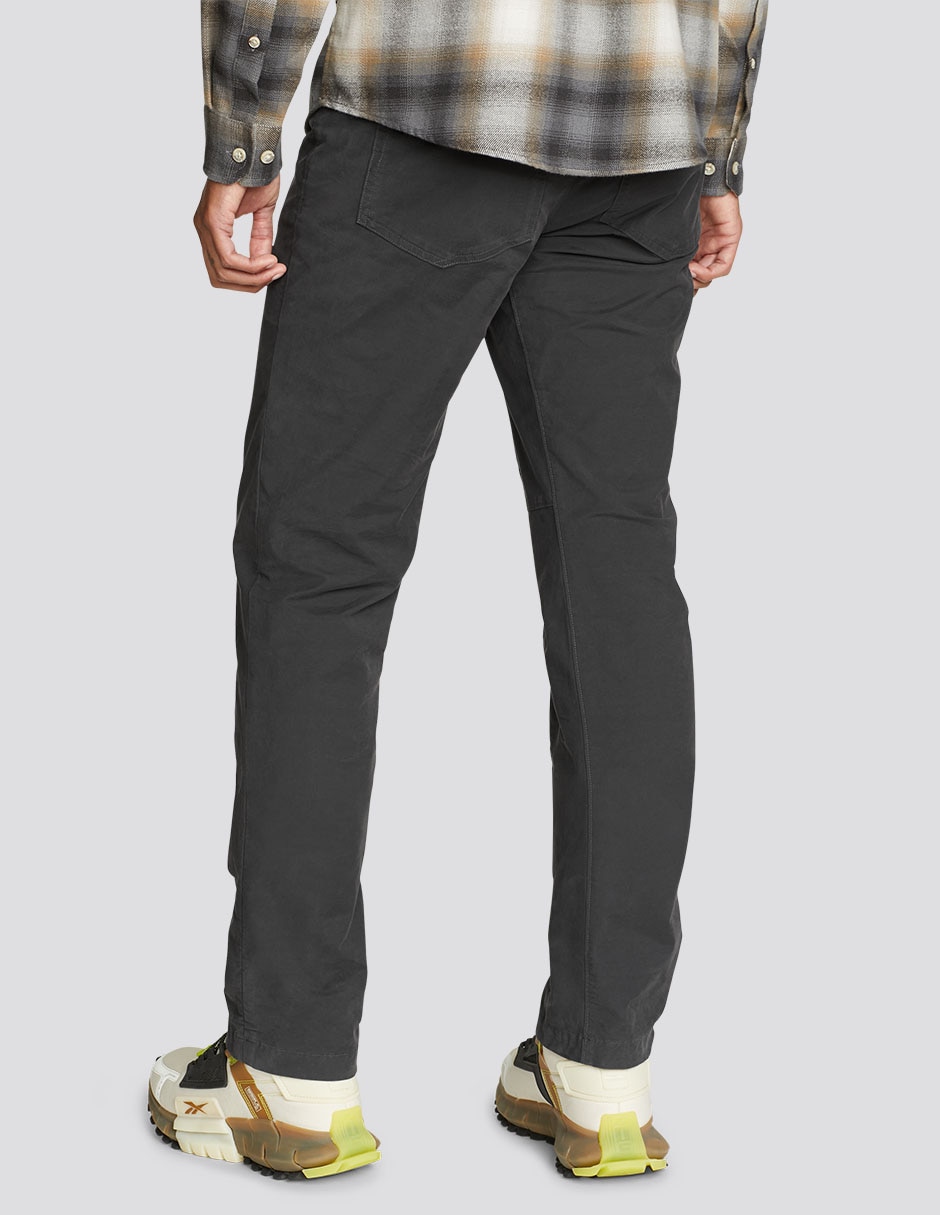 Pantalón business casual slim de algodón para hombre 2