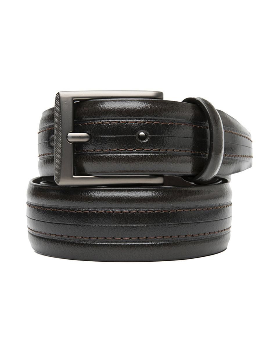Cinturón de piel para hombre