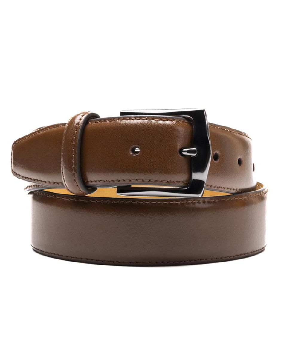 Cinturón de piel para hombre