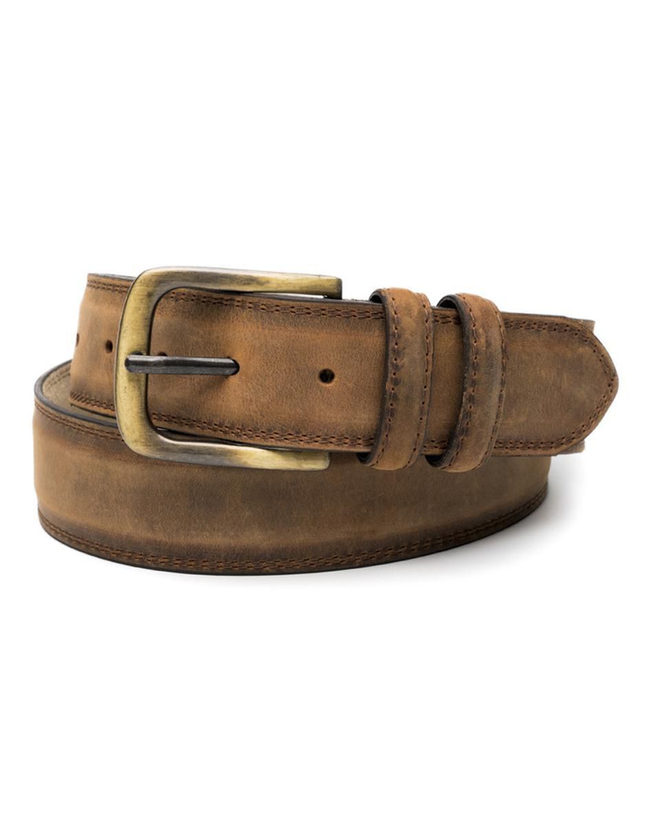 Cinturón de piel para hombre