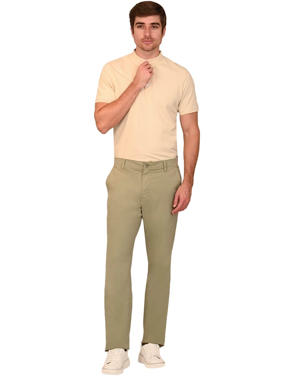 Pantalón chino recto para hombre 2