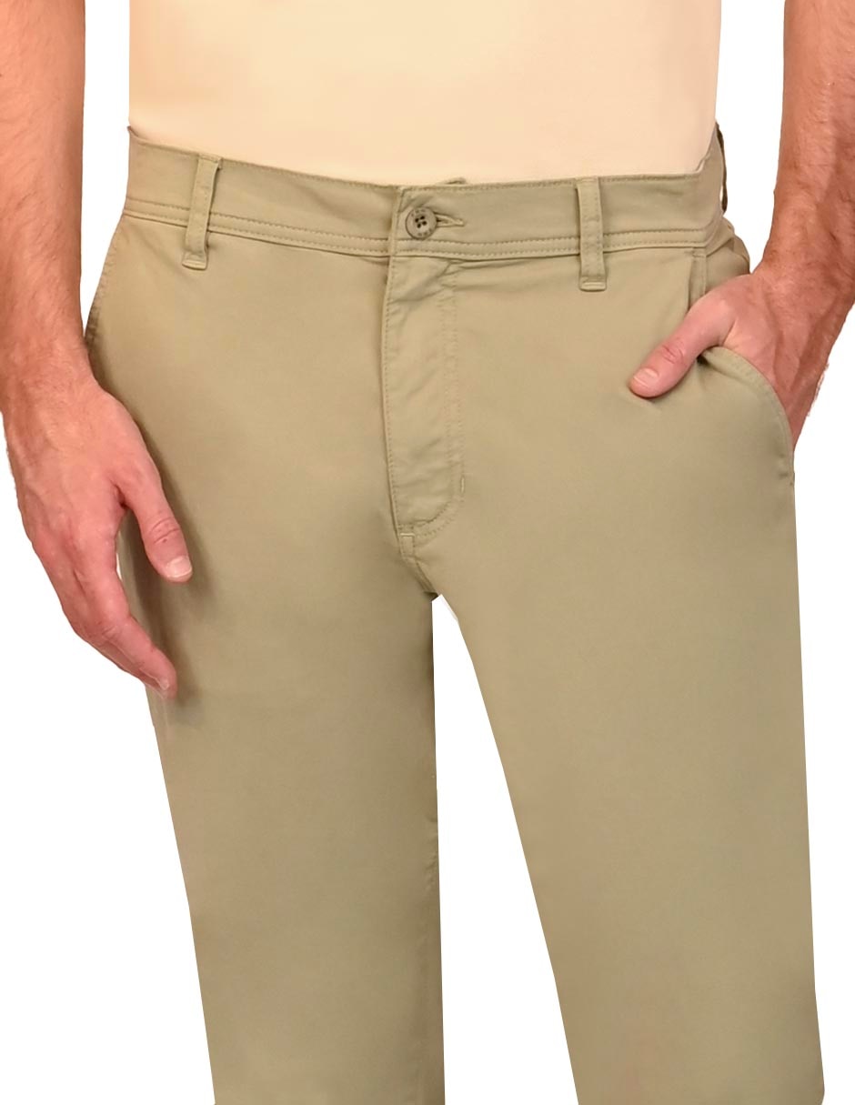 Pantalón chino recto para hombre 4