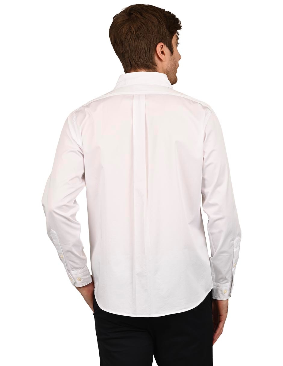 Camisa casual de algodón manga larga para hombre 3