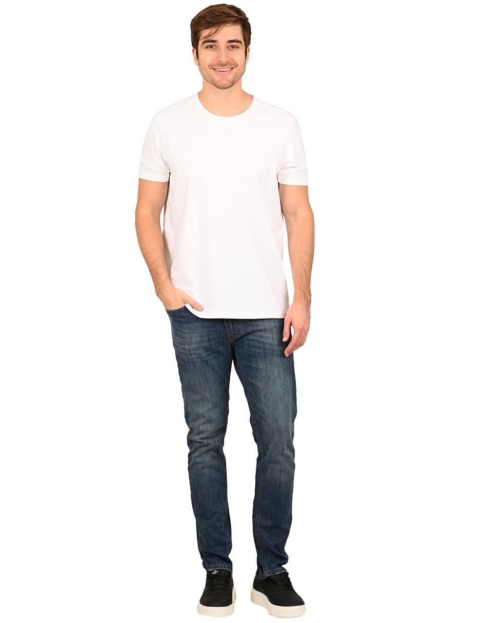 Playera cuello redondo para hombre 2