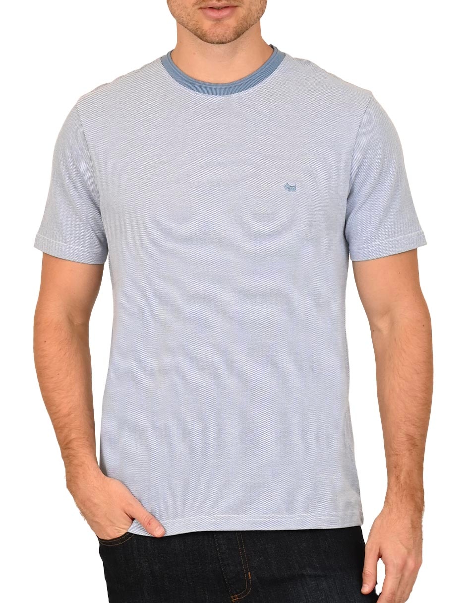 Playera cuello redondo para hombre 4