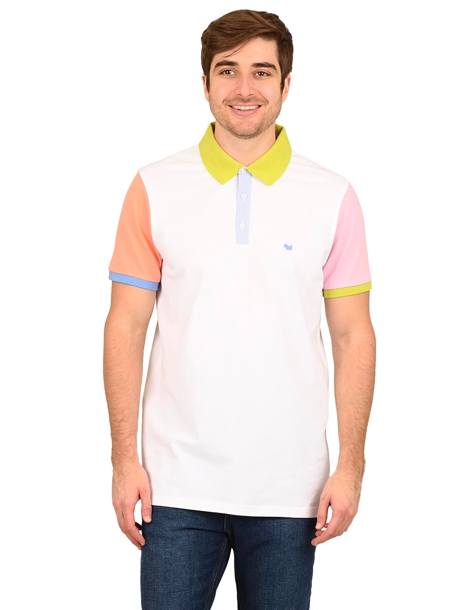 Playera tipo polo para hombre