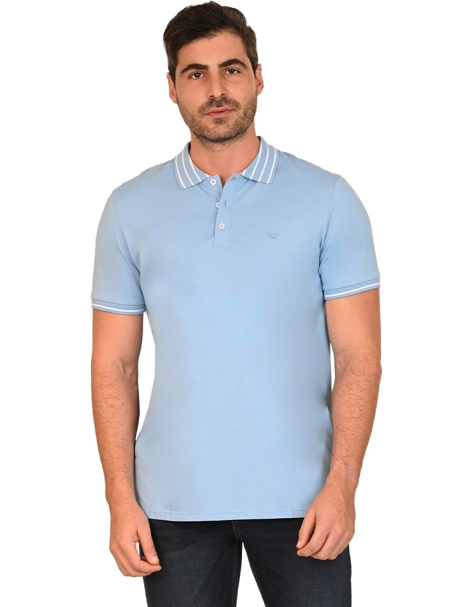 Playera tipo polo para hombre