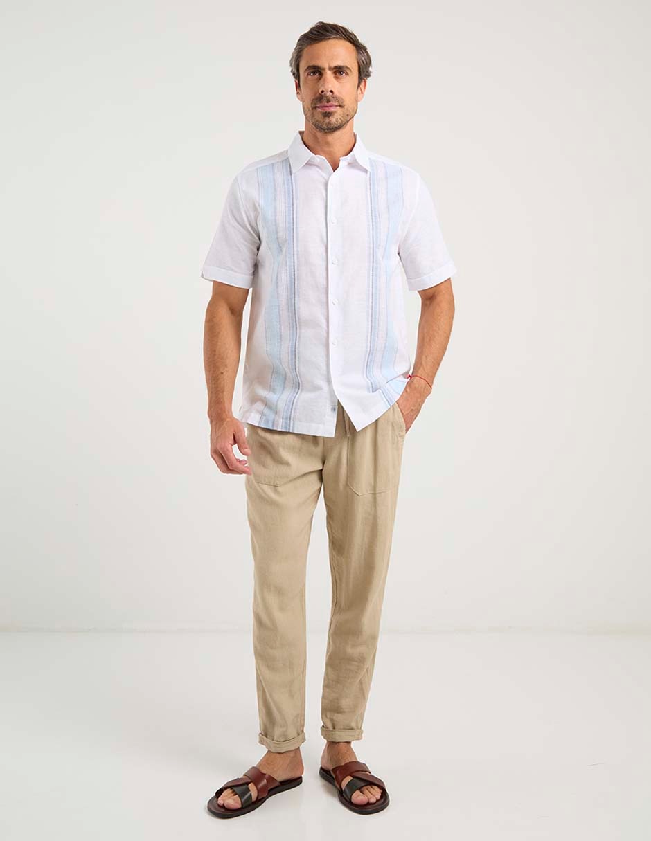 Camisa casual manga corta para hombre 2
