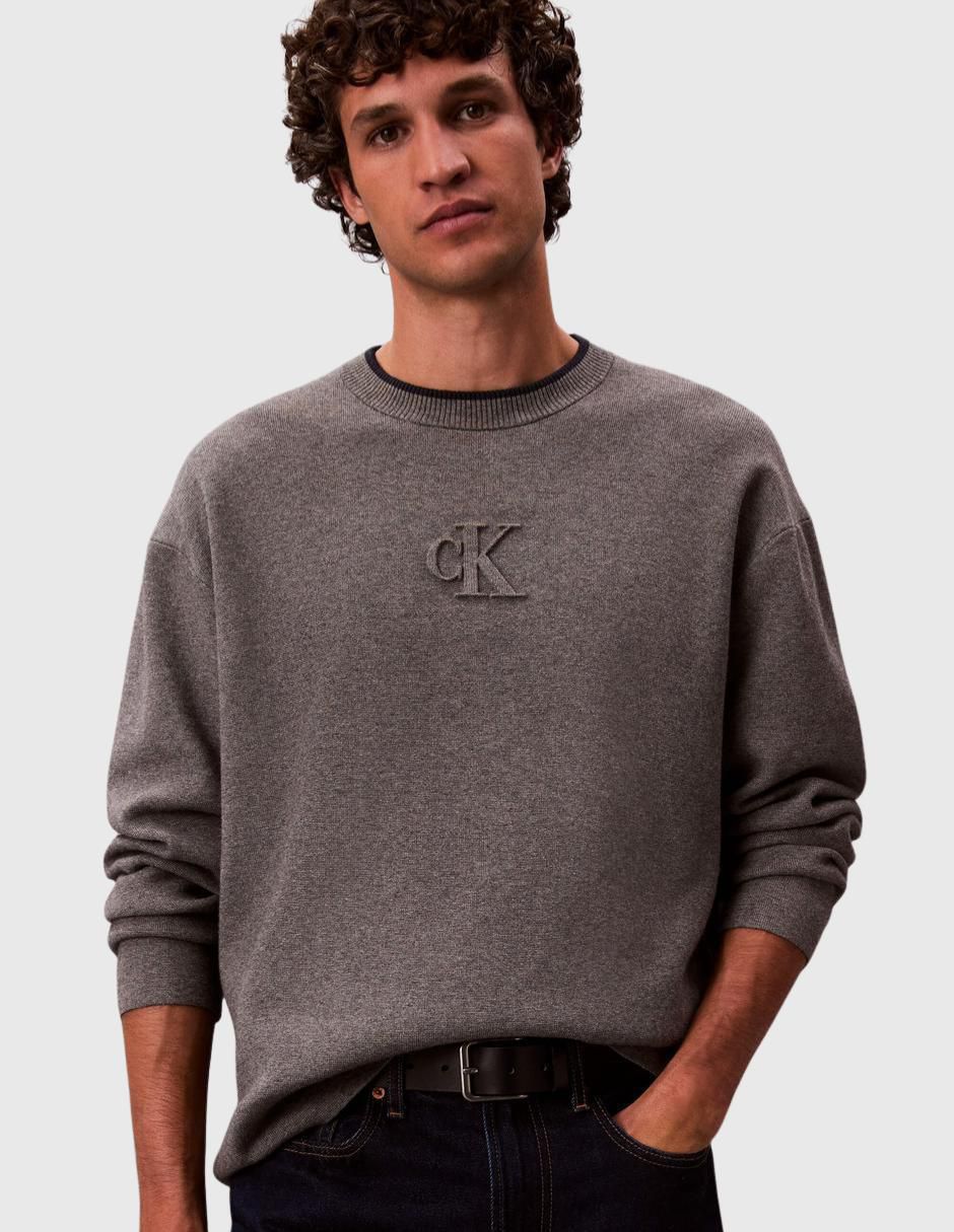 Suéter cuello redondo para hombre 3