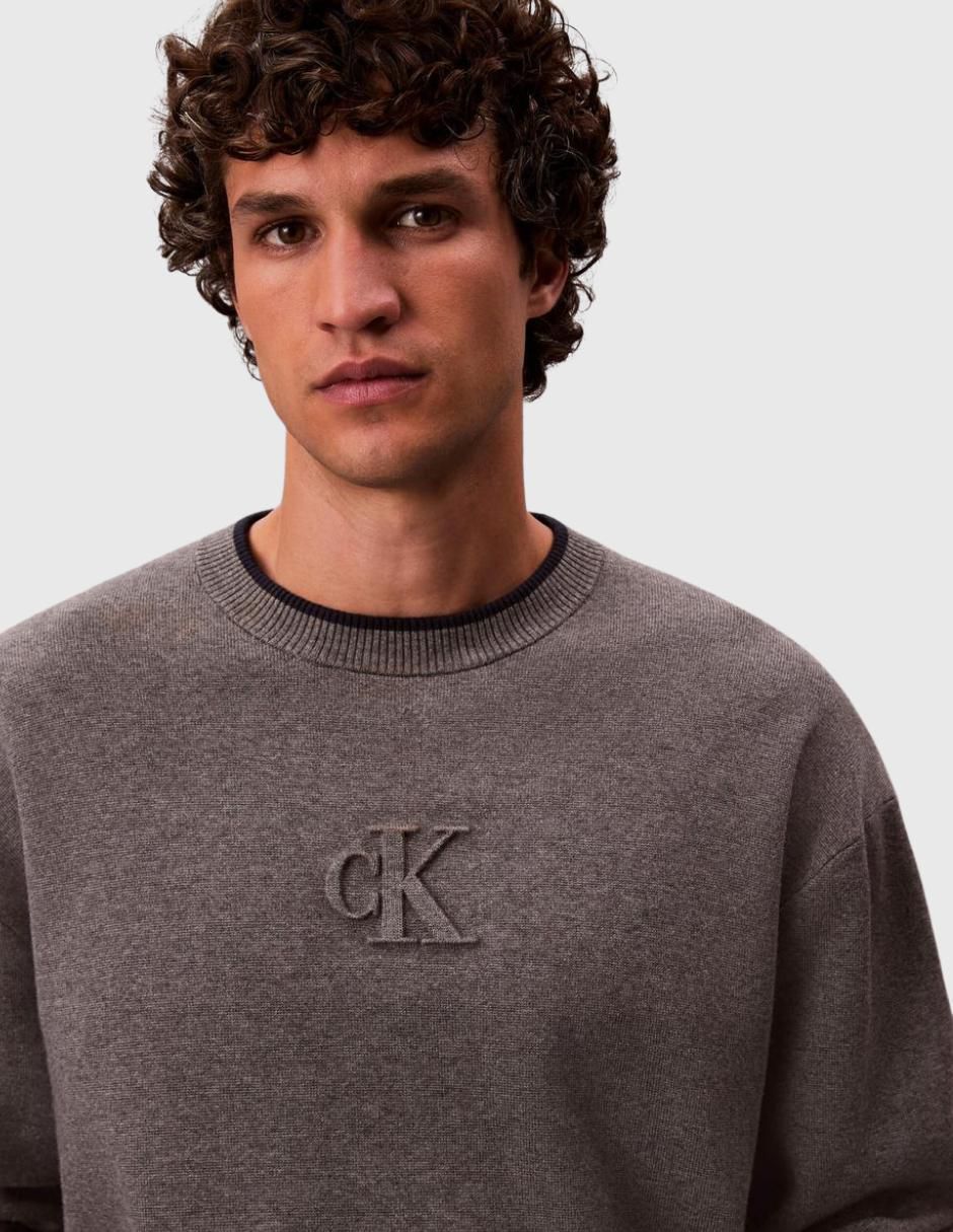 Suéter cuello redondo para hombre 4