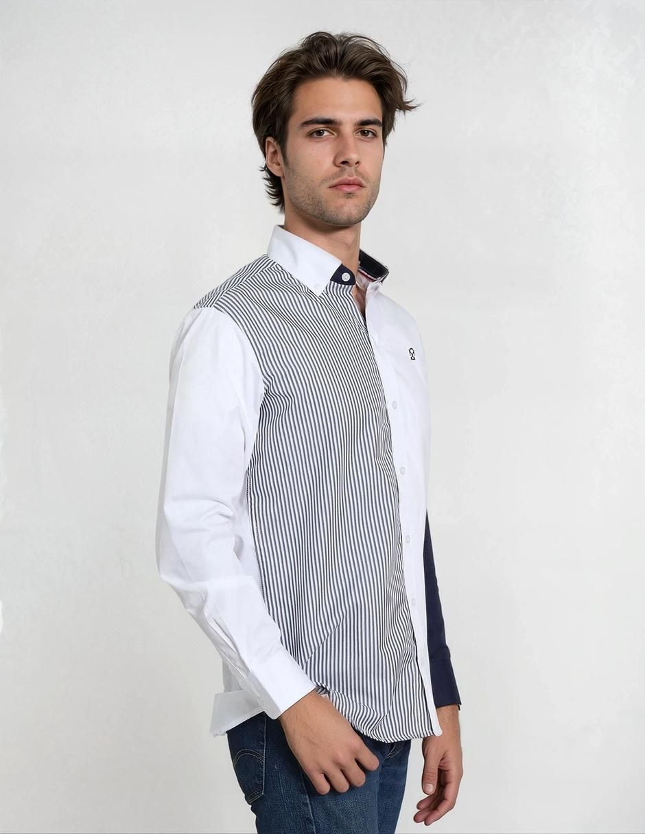 Camisa casual manga larga para hombre Camisa casual manga larga para hombre