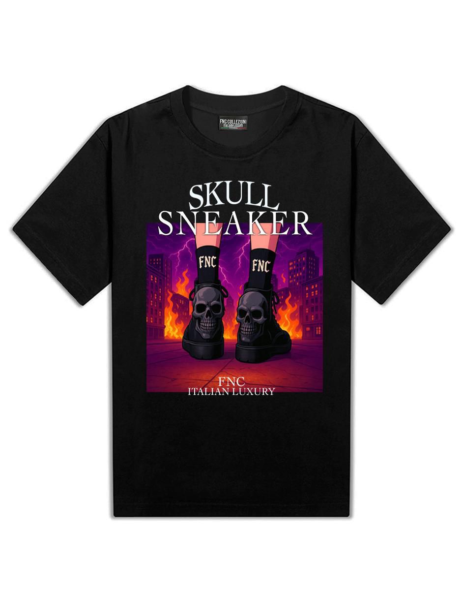 Playera Skull Sneaker cuello redondo para hombre 2