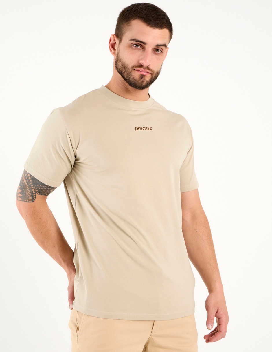 Playera cuello redondo para hombre 2