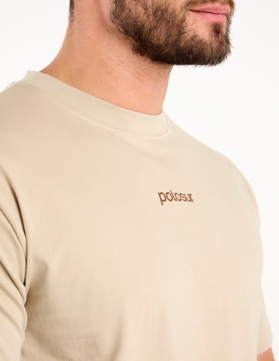 Playera cuello redondo para hombre 4