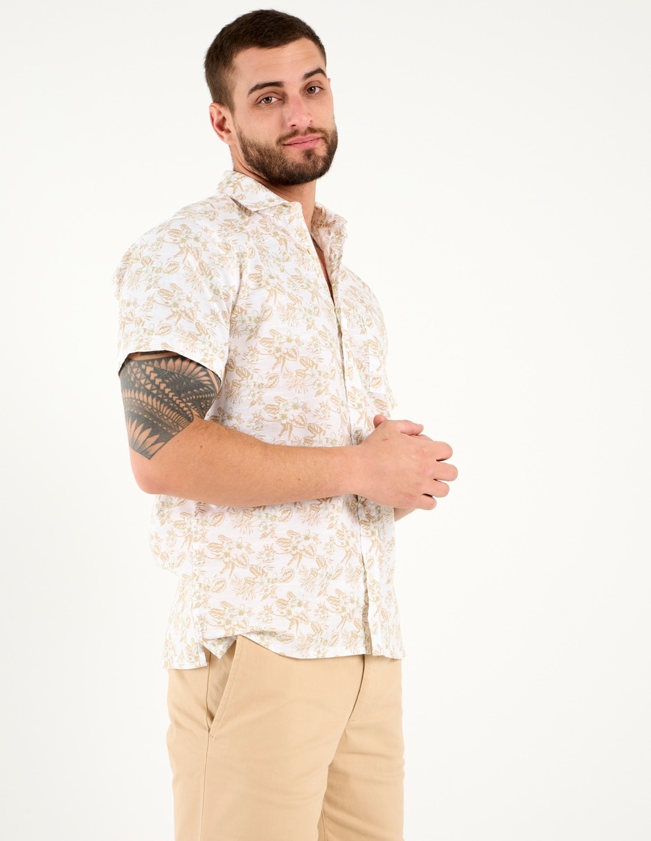 Camisa casual manga corta para hombre 2