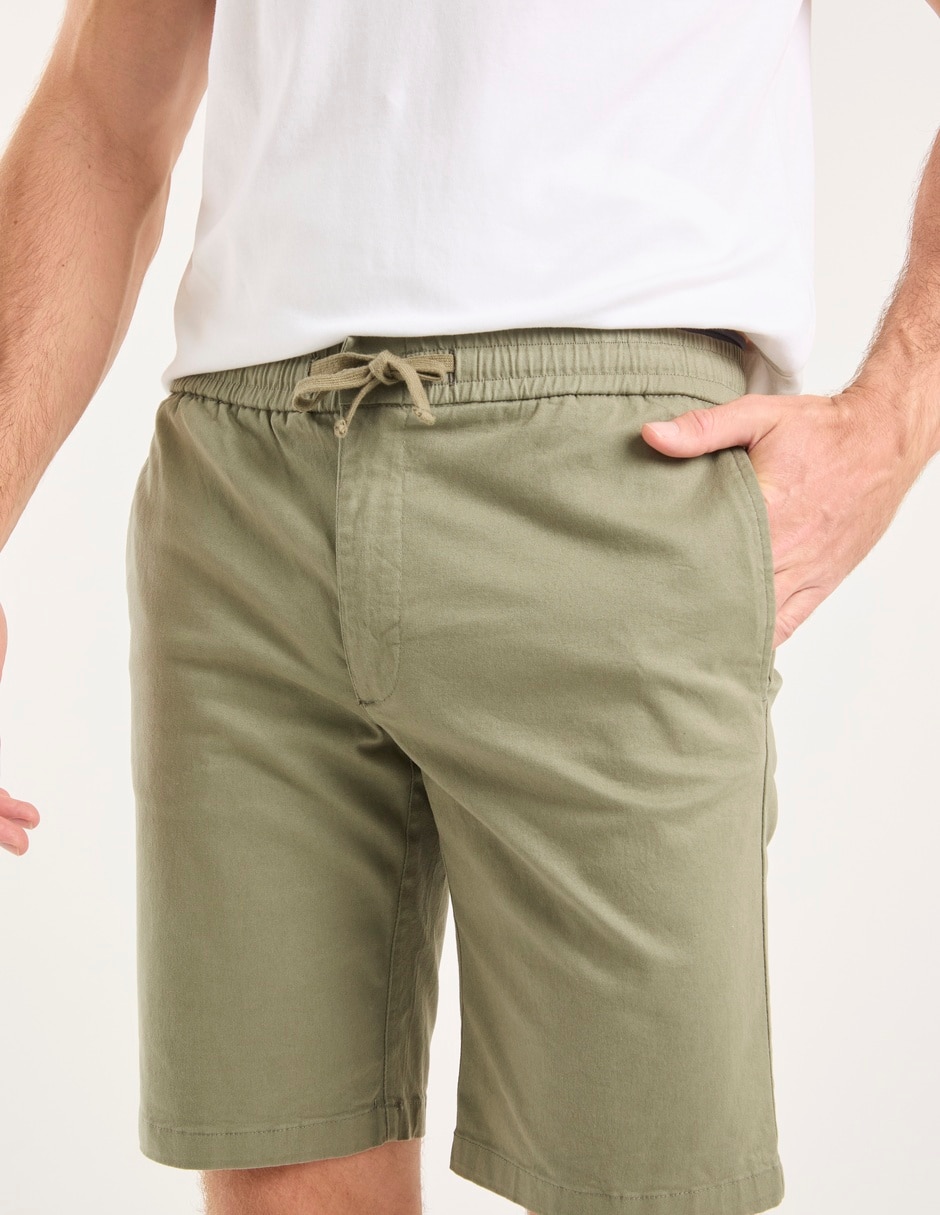 BERMUDA POLOSUR BEXX0, 34, VERDE OLIVO