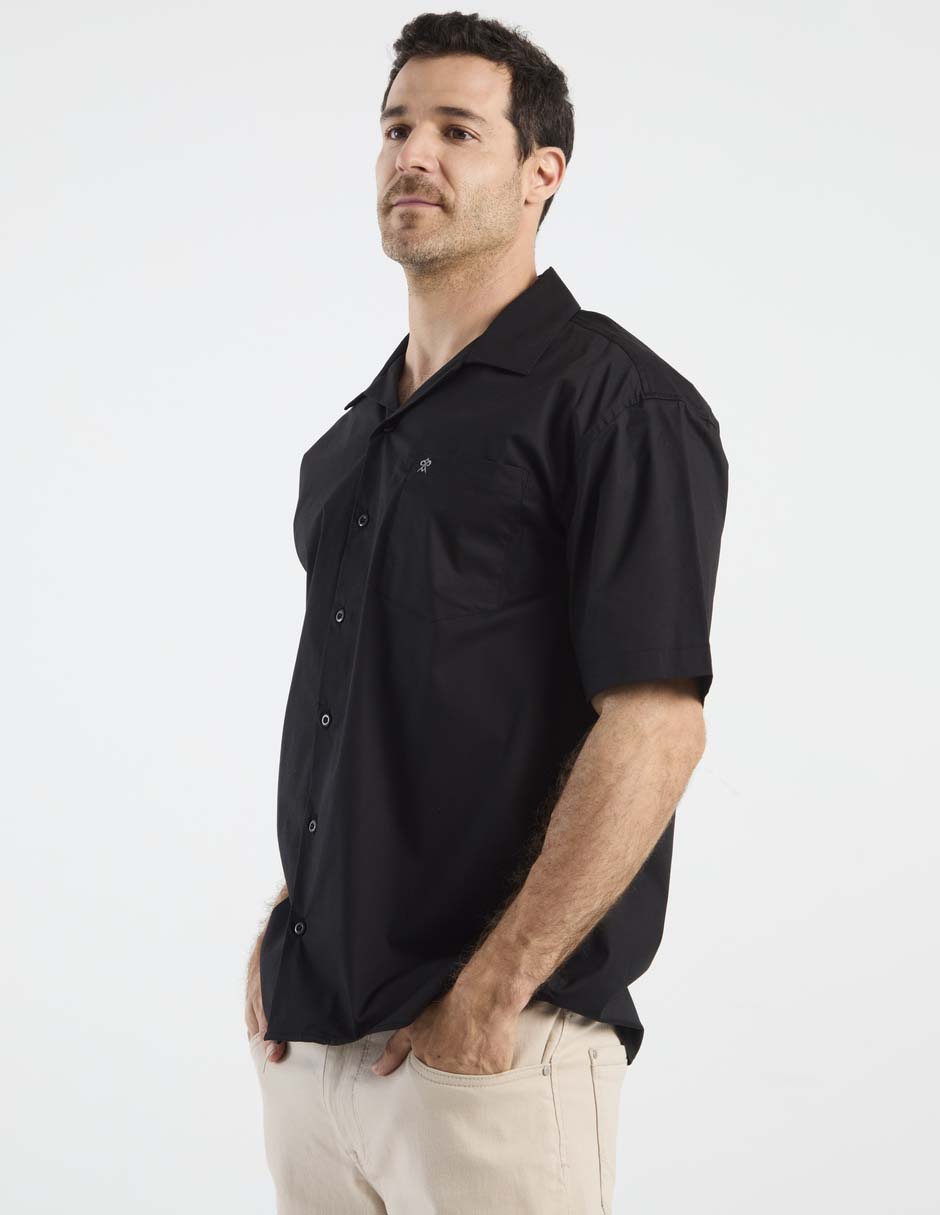 Camisa casual de algodón manga corta para hombre Camisa casual de algodón manga corta para hombre