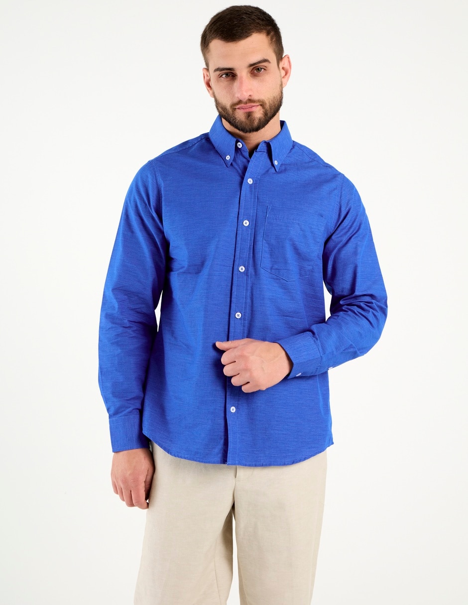 Camisa casual manga larga para hombre Camisa casual manga larga para hombre