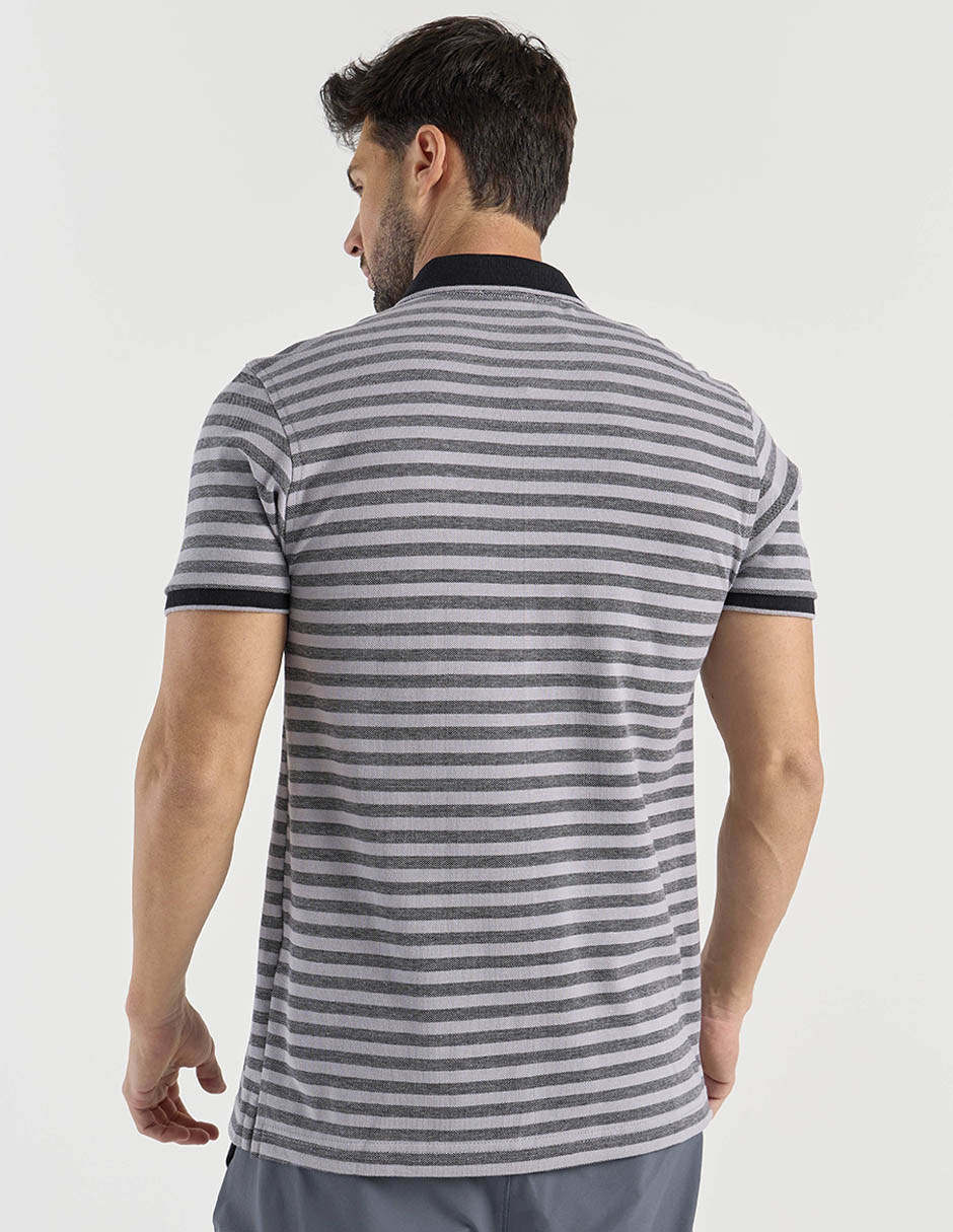 PLAYERA POLO R STREET REGFEB, CH, GRIS