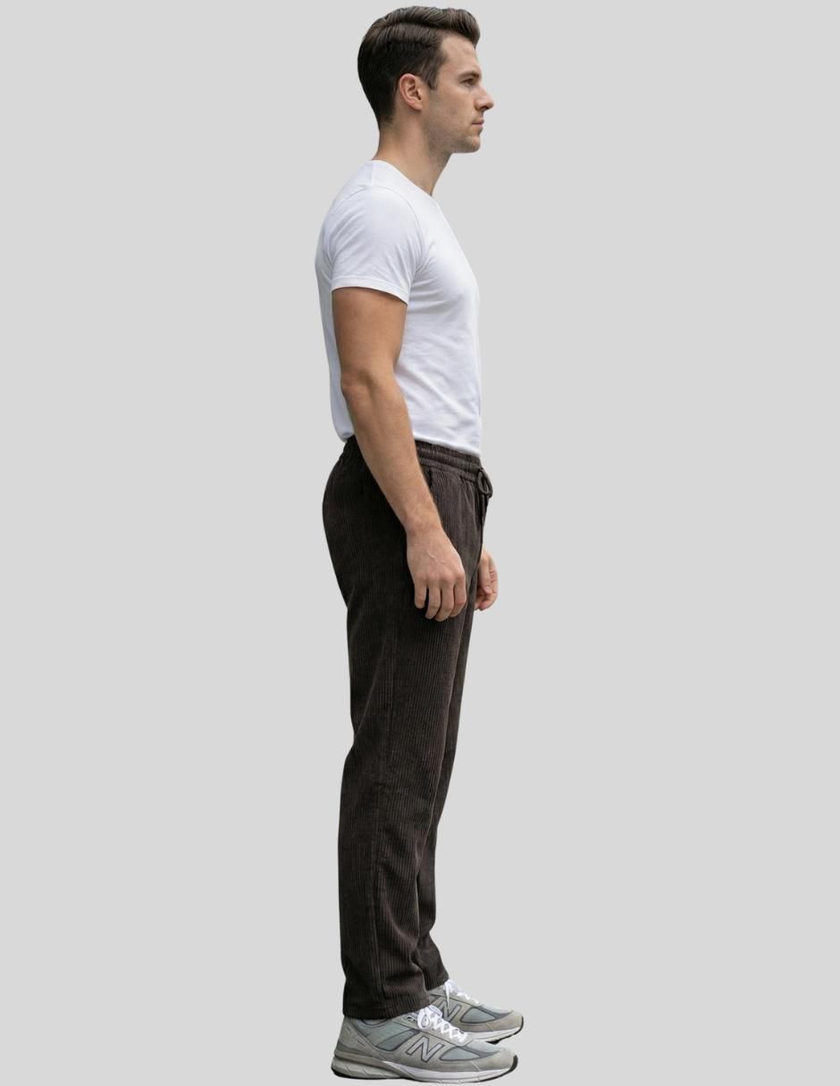 Pantalón casual recto para hombre 4