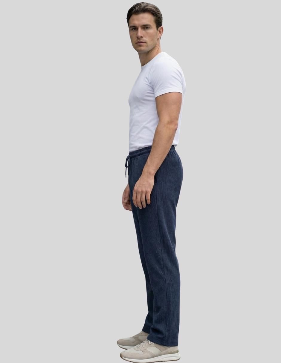 Pantalón casual recto para hombre 4