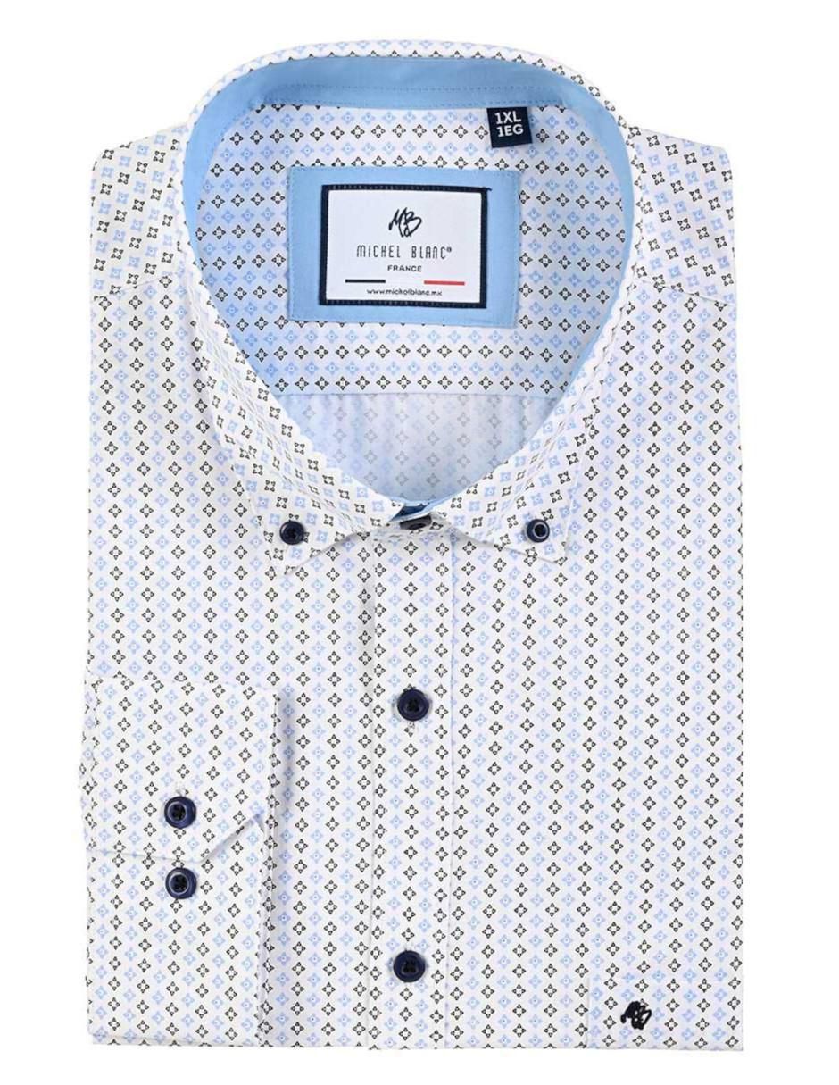 Camisa de vestir manga larga para hombre 1