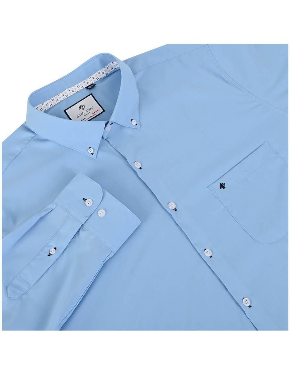 Camisa de vestir manga larga para hombre 4