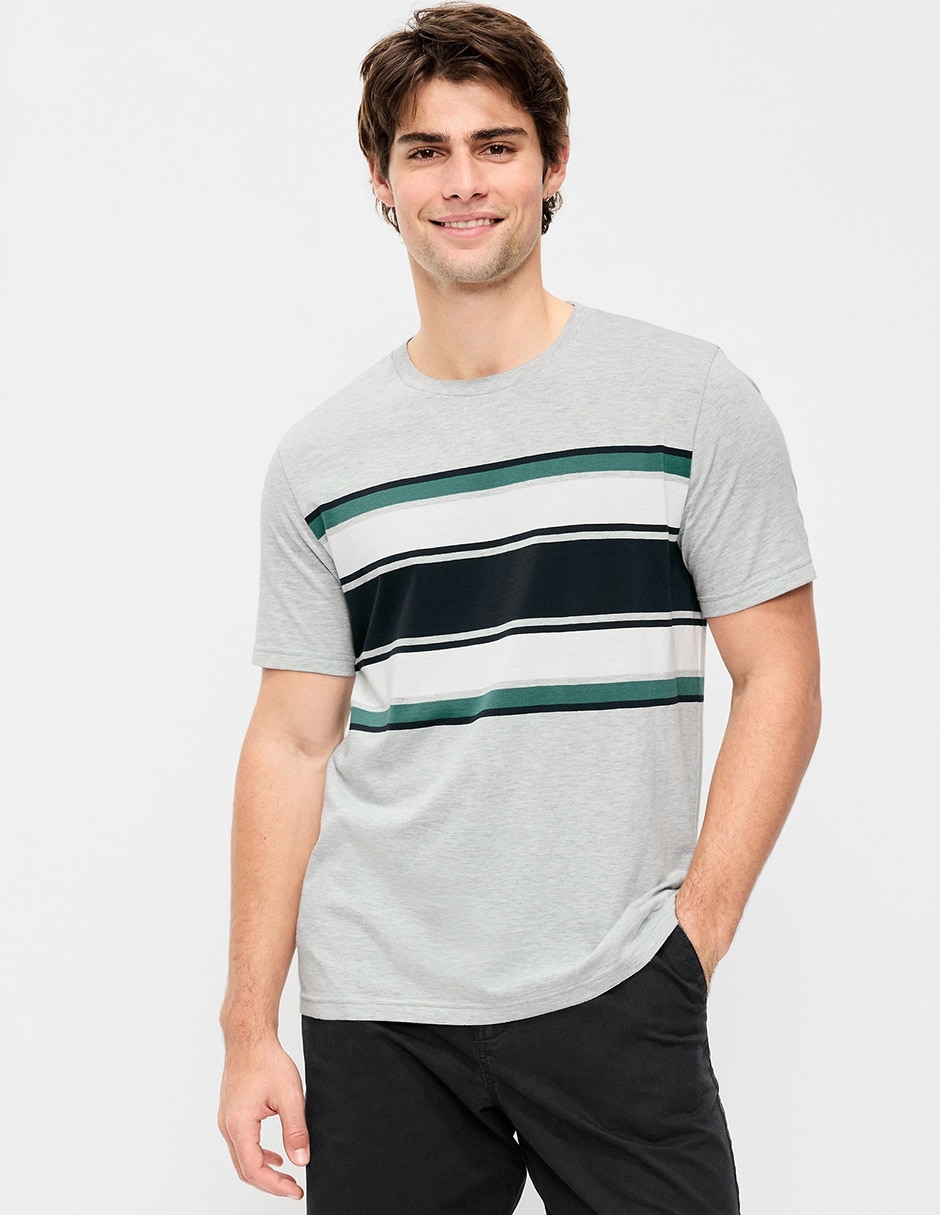 Playera cuello redondo para hombre