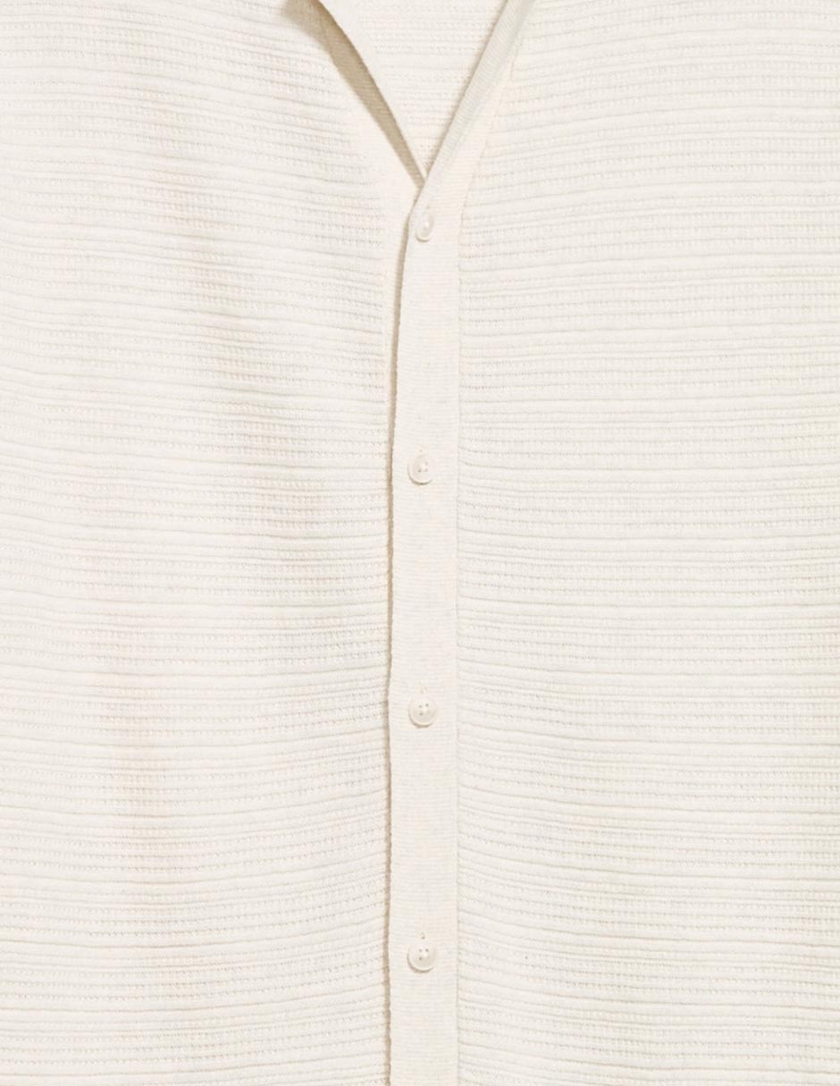 Camisa casual de algodón manga corta para hombre 3