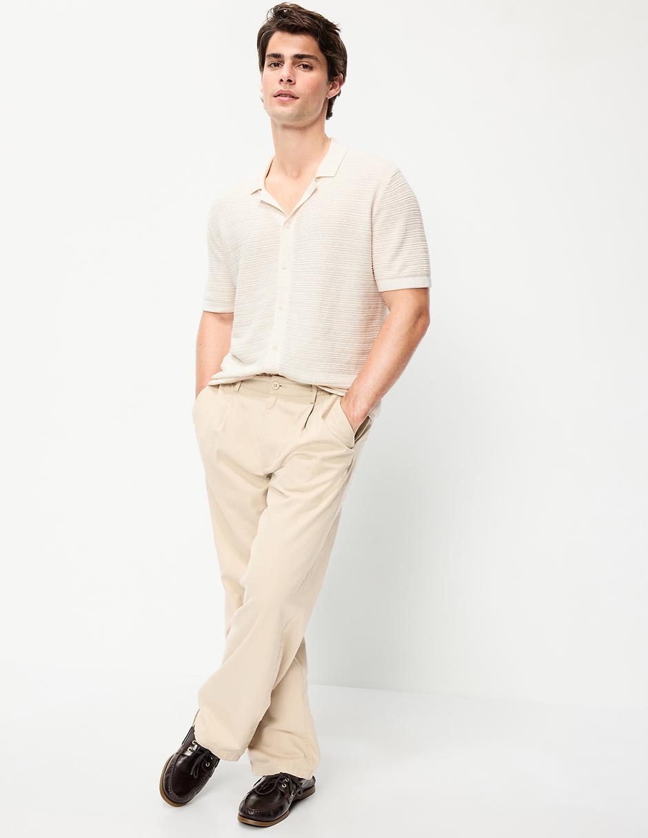 Camisa casual de algodón manga corta para hombre 4