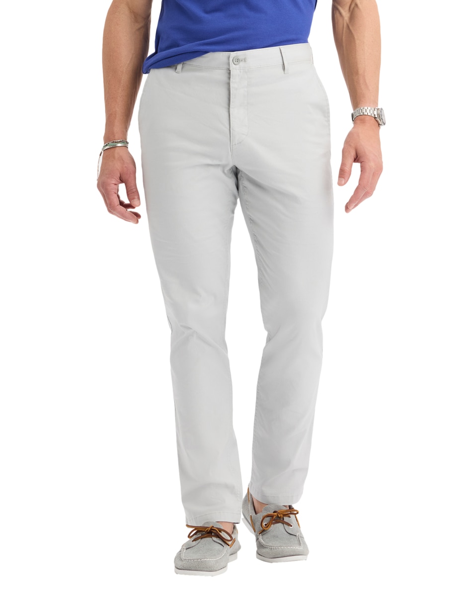 Pantalón casual chino slim de algodón para hombre Pantalón casual chino slim de algodón para hombre