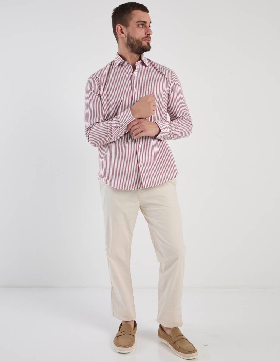 Pantalón chino slim de algodón para hombre 2