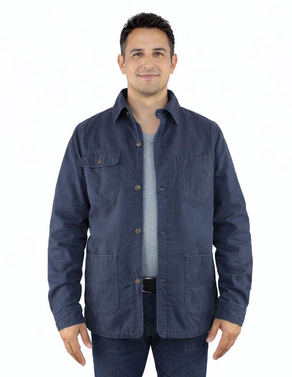 Chamarra casual GB001 con bolsillos para hombre Chamarra casual GB001 con bolsillos para hombre