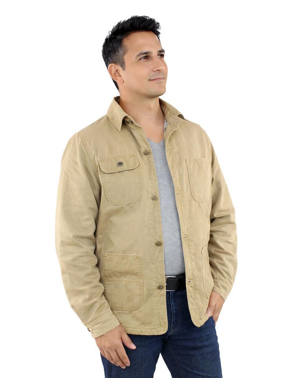 Chamarra casual GB002 con bolsillos para hombre 2
