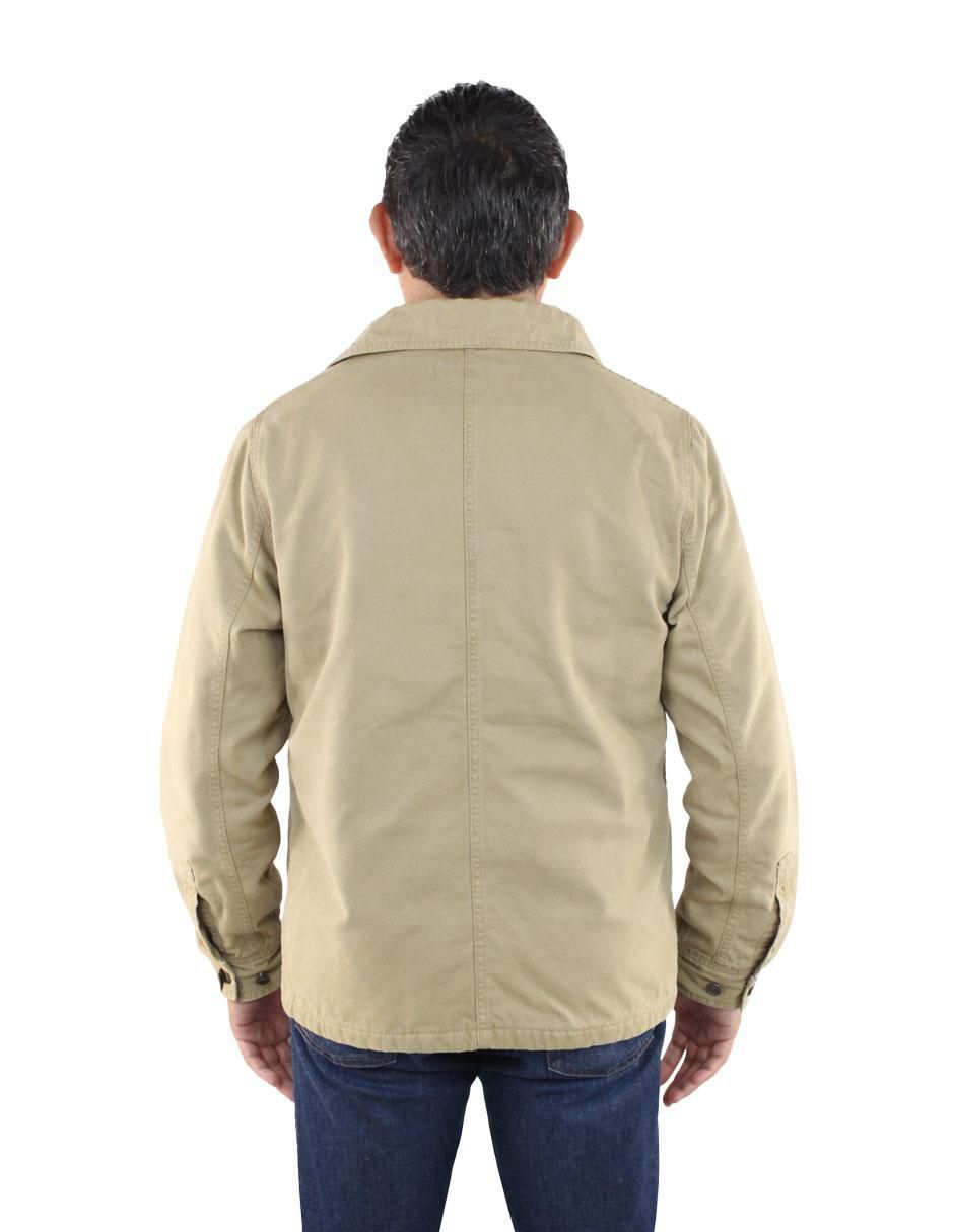 Chamarra casual GB002 con bolsillos para hombre 4