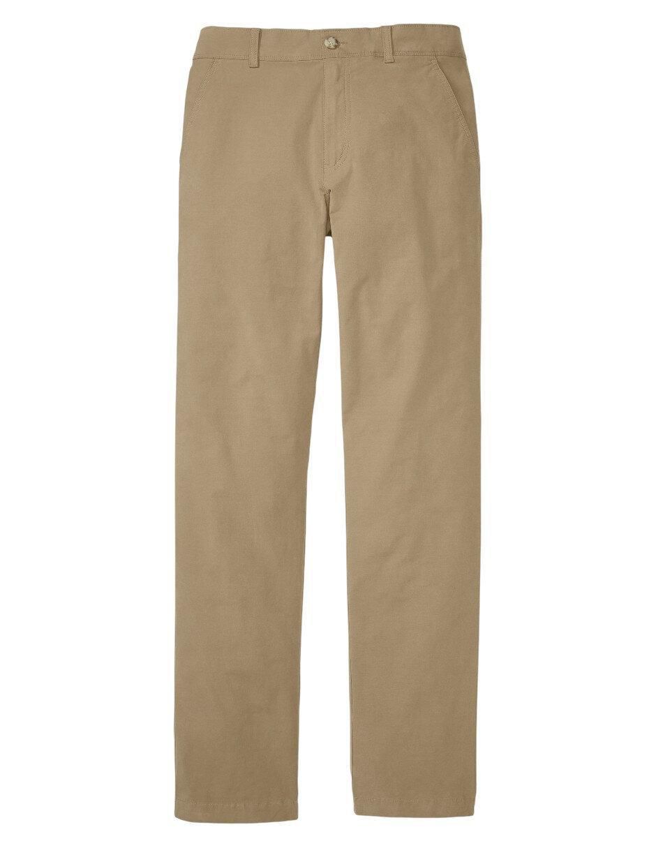 "pantalón" casual chino regular eddie bauer "de" algodón y spandex "para hombre"